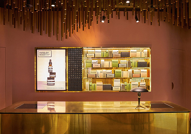 Знаменитые бутики Мира. Aesop Сингапур.
