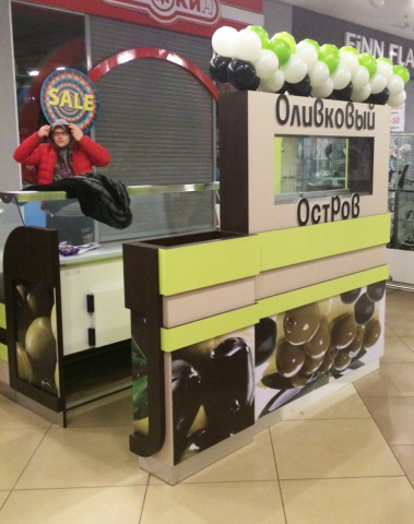 островок в ТЦ на заказ